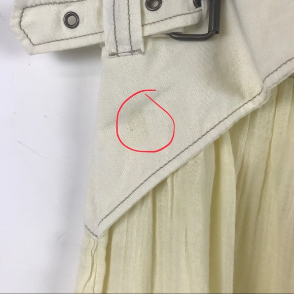 Free People Ivory Pantsuit with Belt - Picture 8 of 14